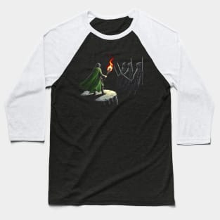 A Guardian Confronts the Shadows - Fantasy Baseball T-Shirt